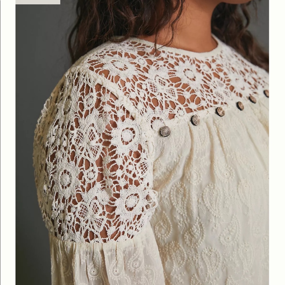 Anthropologie Josephine Lace Tunic Dress, size S, NWT - Picture 4 of 7